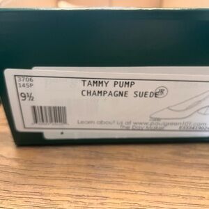 Paul Green Champagne Suede Party Tammy Pumps